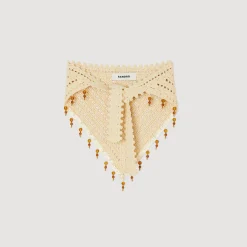 Mulheres Sandro Paris Bandana De Croche