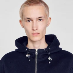 Homem Sandro Paris Blusao Com Capuz