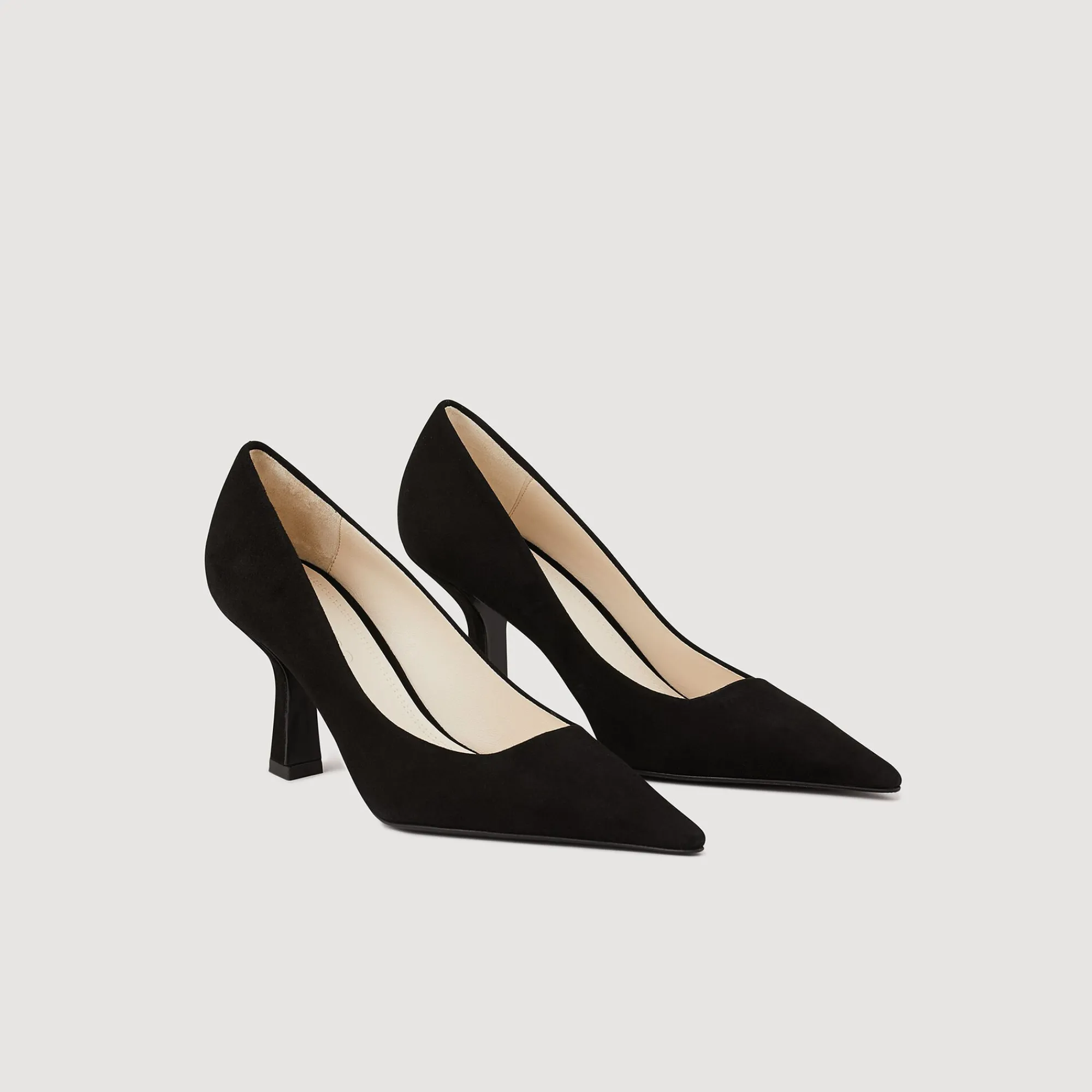 Mulheres Sandro Paris Bombas De Camurca