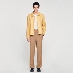 Homem Sandro Paris Cacadora De Couro