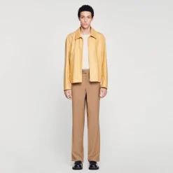 Homem Sandro Paris Cacadora De Couro