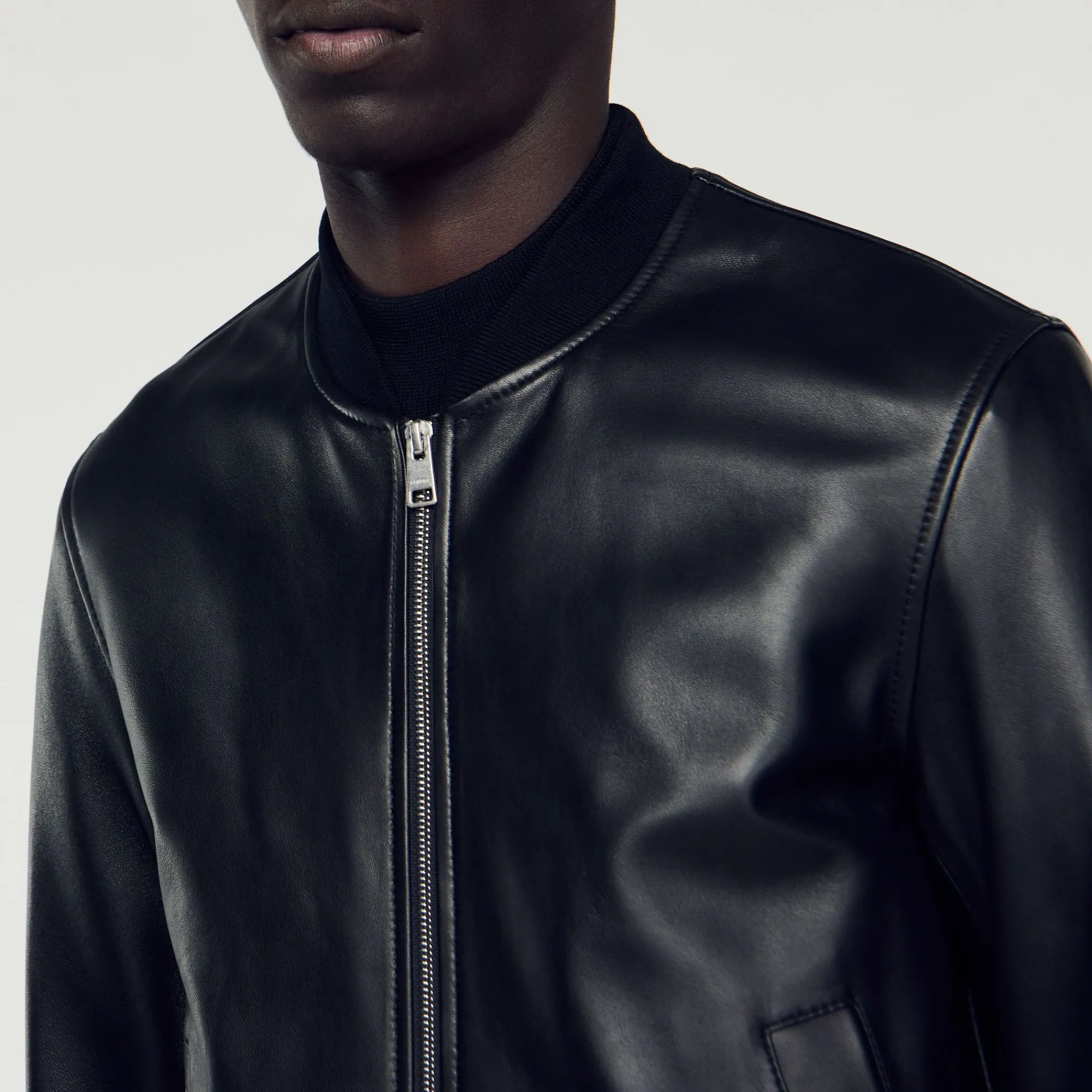 Homem Sandro Paris Cacadora De Couro