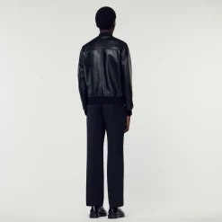 Homem Sandro Paris Cacadora De Couro