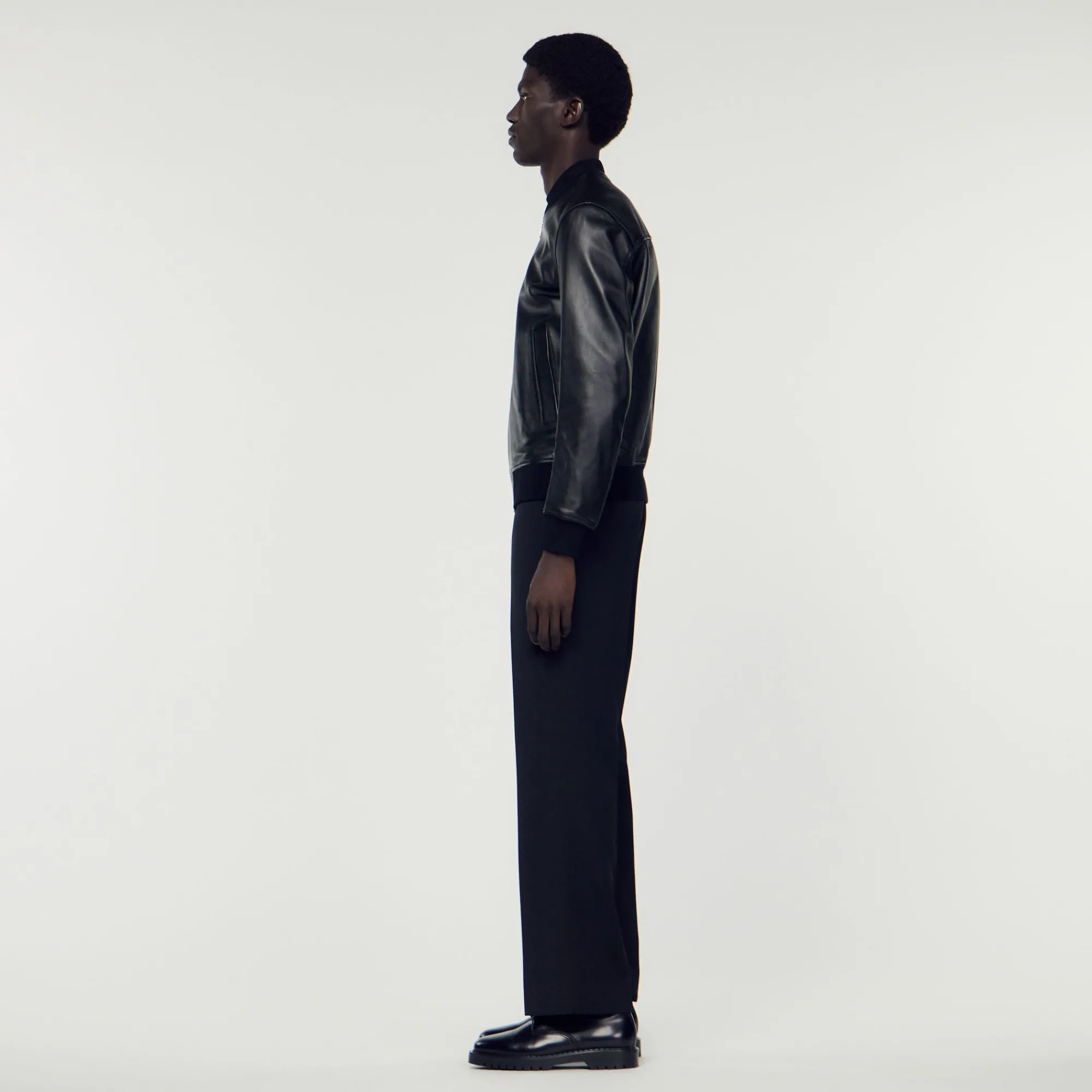 Homem Sandro Paris Cacadora De Couro