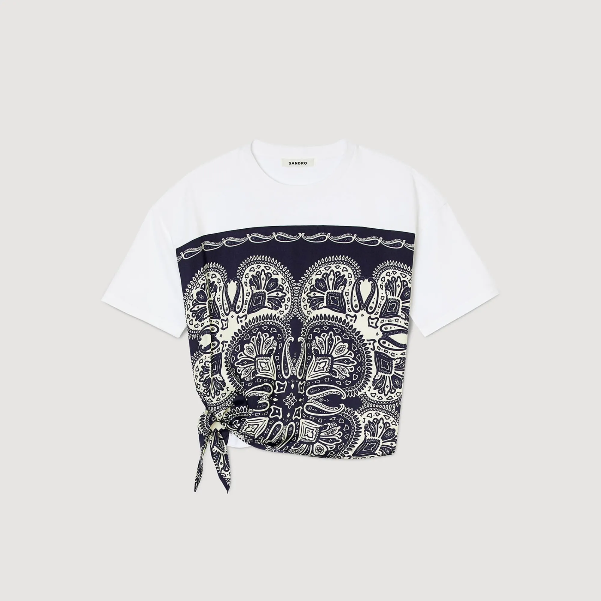 Mulheres Sandro Paris Cachecol De Camiseta