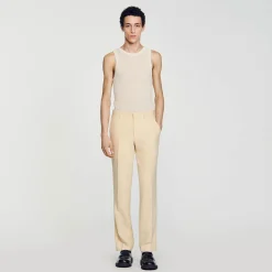 Homem Sandro Paris Calça De Traje