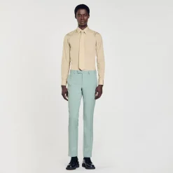 Homem Sandro Paris Calça De Traje