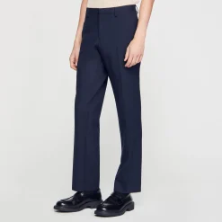 Homem Sandro Paris Calça De Traje