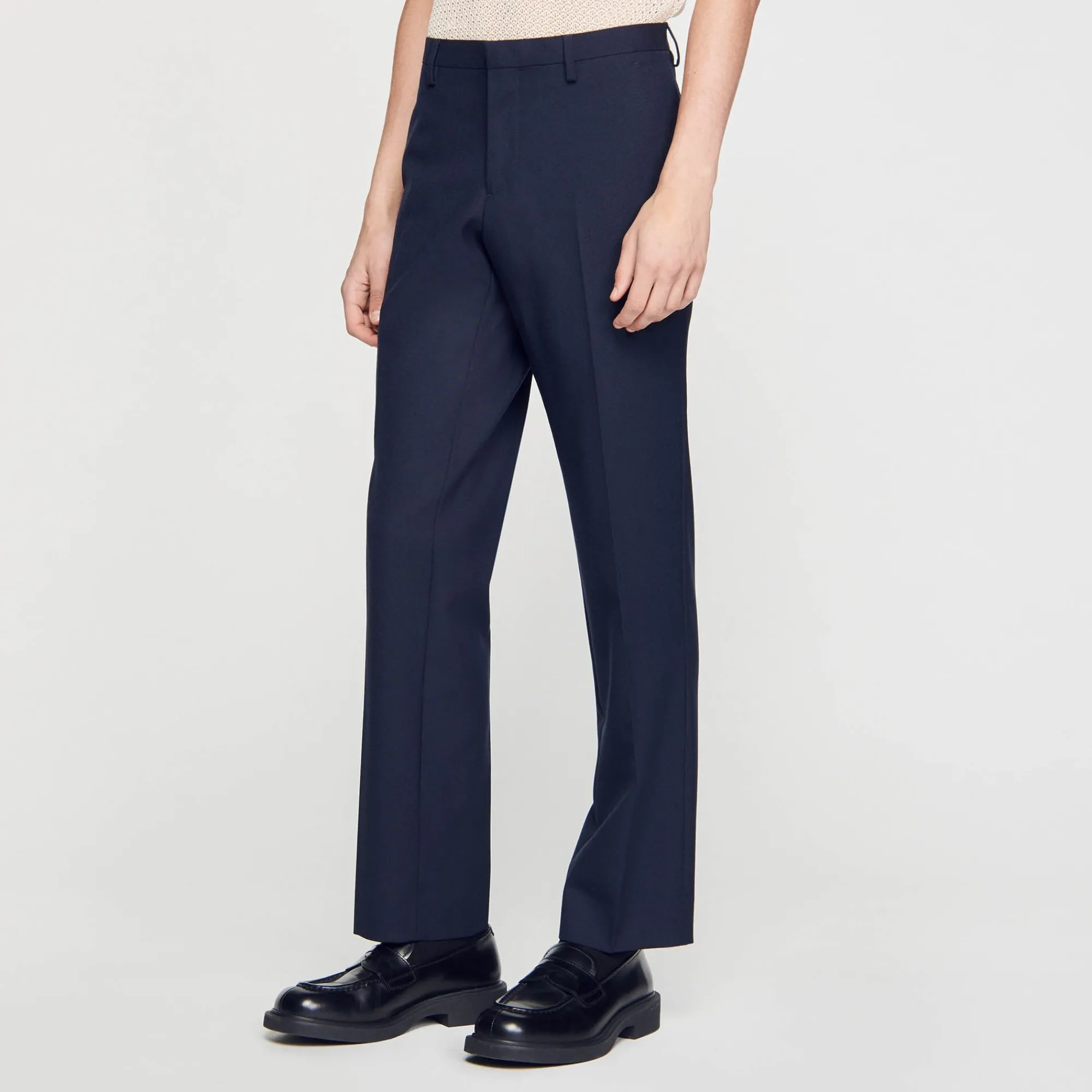 Homem Sandro Paris Calça De Traje