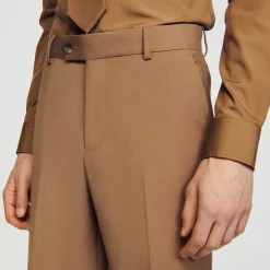 Homem Sandro Paris Calça De Traje