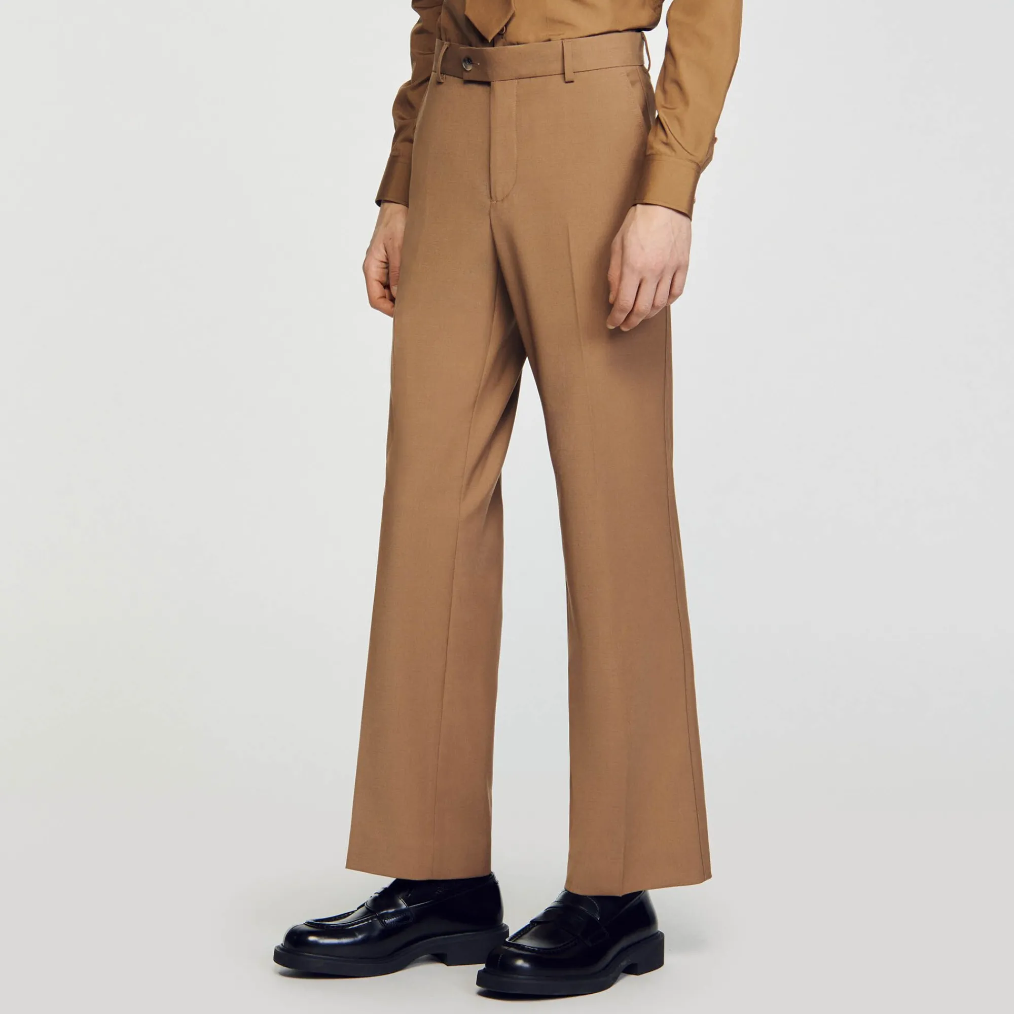 Homem Sandro Paris Calça De Traje