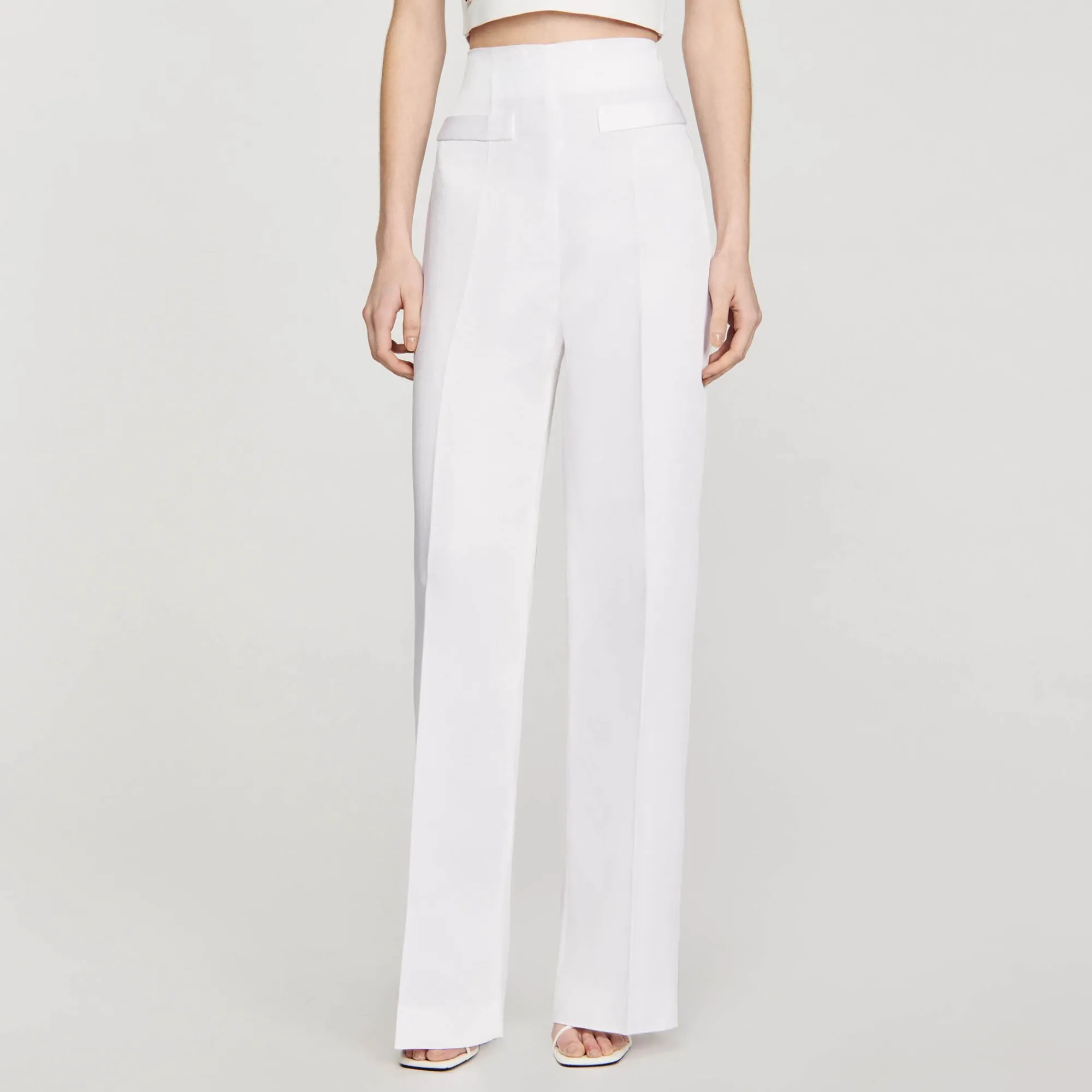 Mulheres Sandro Paris Calça Larga