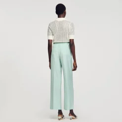 Mulheres Sandro Paris Calça Larga