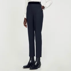 Mulheres Sandro Paris Calças Classicas