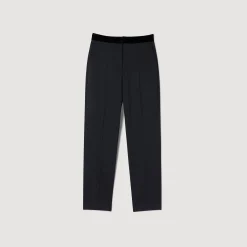 Mulheres Sandro Paris Calças Classicas