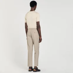 Homem Sandro Paris Calças Com Cintura Elastica