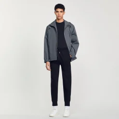 Homem Sandro Paris Calças De Jogging Em Malha