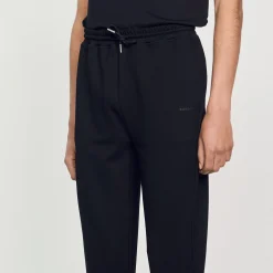 Homem Sandro Paris Calças De Jogging Em Malha