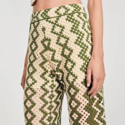 Mulheres Sandro Paris Calças De Malha