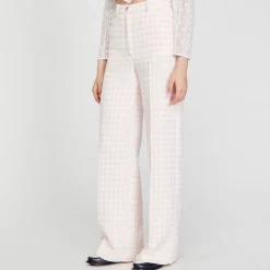 Mulheres Sandro Paris Calças De Sarja