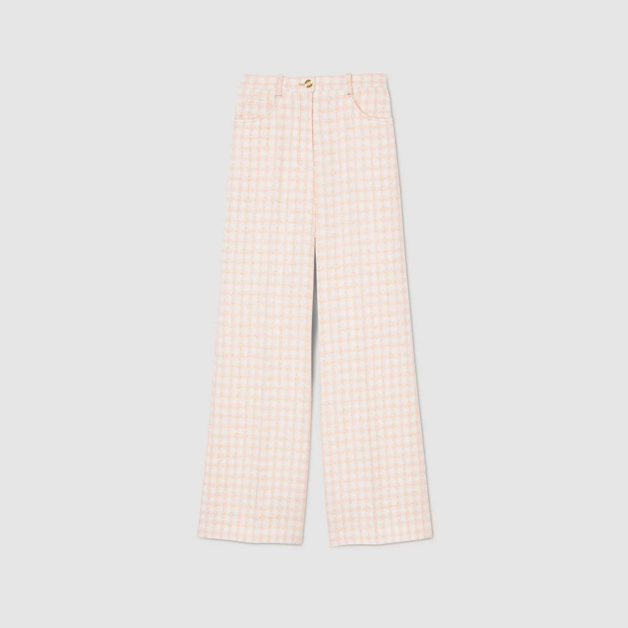 Mulheres Sandro Paris Calças De Sarja