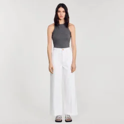 Mulheres Sandro Paris Calças Jeans