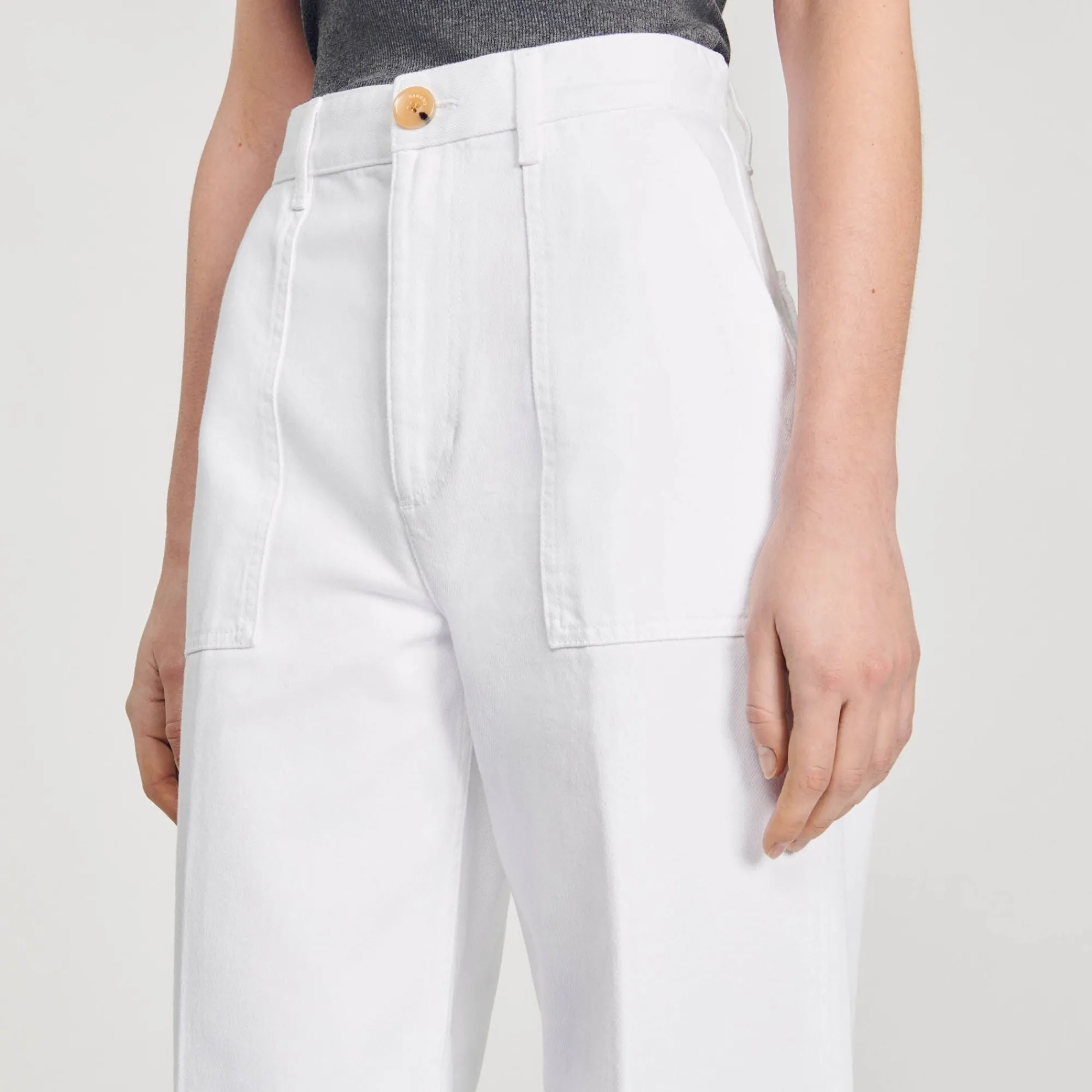 Mulheres Sandro Paris Calças Jeans