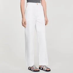 Mulheres Sandro Paris Calças Jeans