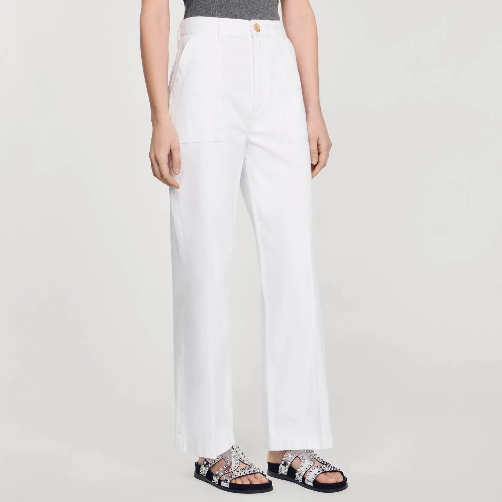 Mulheres Sandro Paris Calças Jeans