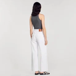 Mulheres Sandro Paris Calças Jeans