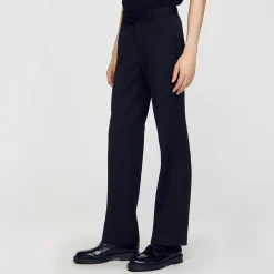 Homem Sandro Paris Calças Mistura De La