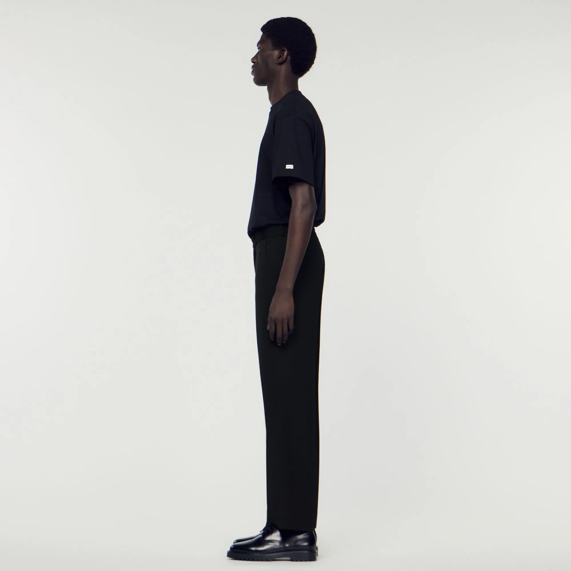 Homem Sandro Paris Calças Mistura De La