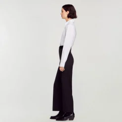 Mulheres Sandro Paris Calças Retas