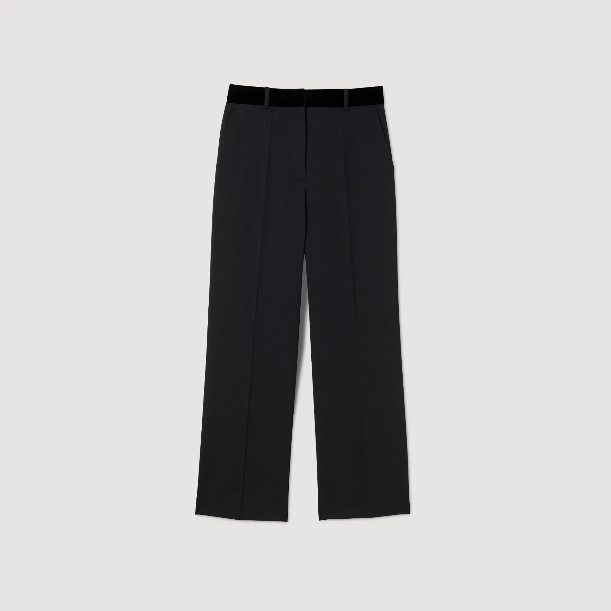 Mulheres Sandro Paris Calças Retas