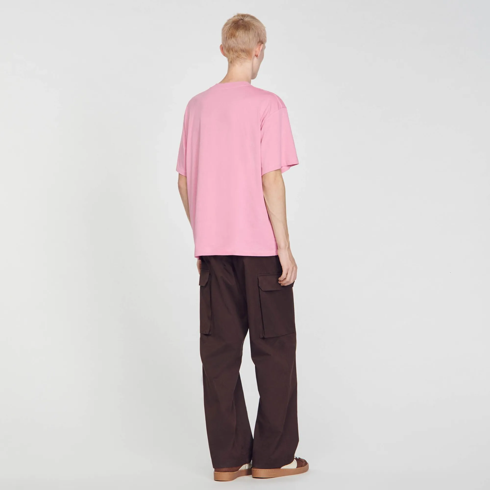 Homem Sandro Paris Camisa De Algodao