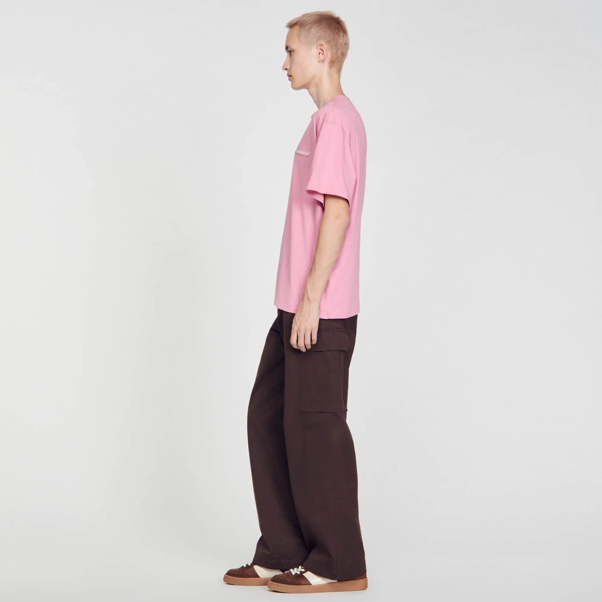 Homem Sandro Paris Camisa De Algodao