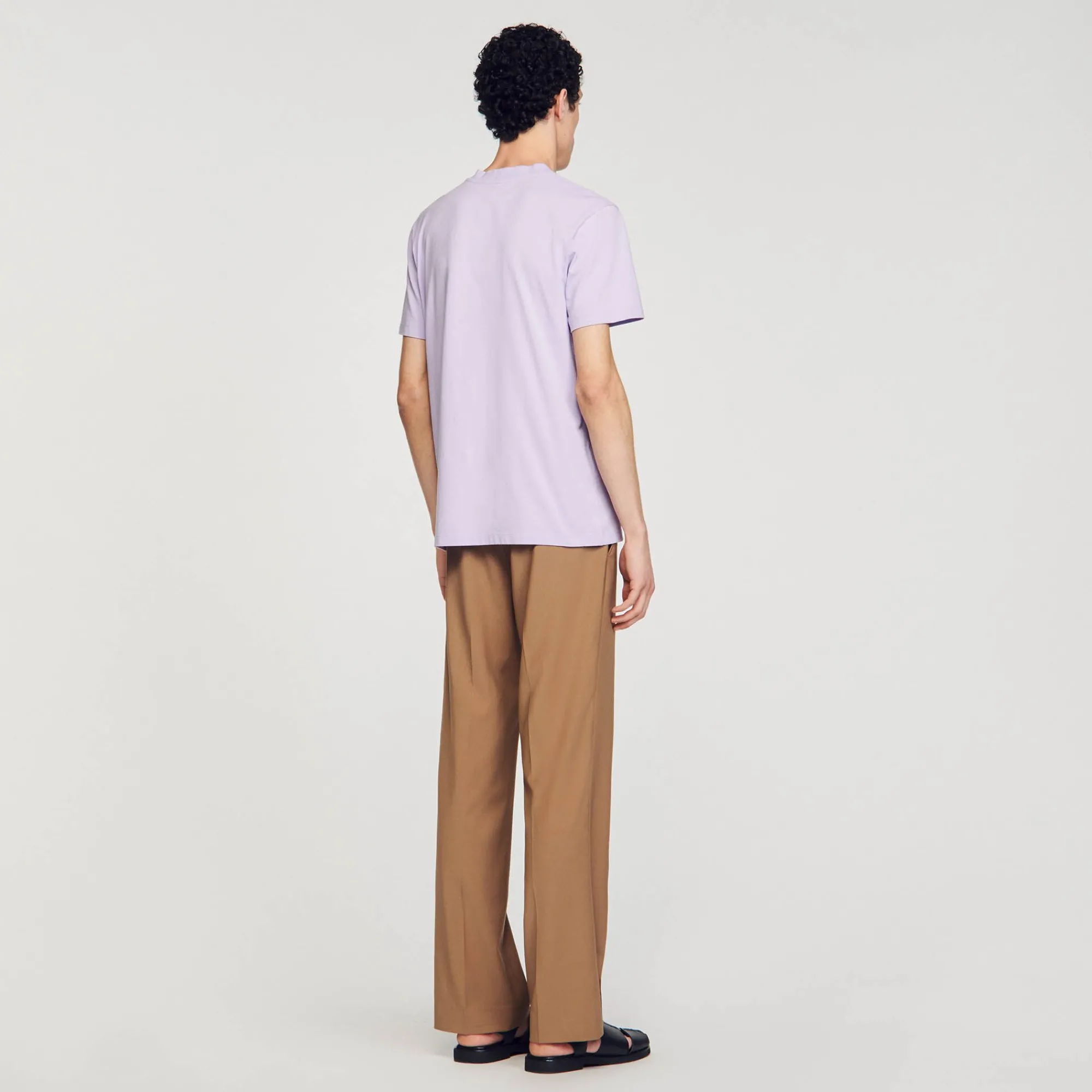 Homem Sandro Paris Camisa De Algodao