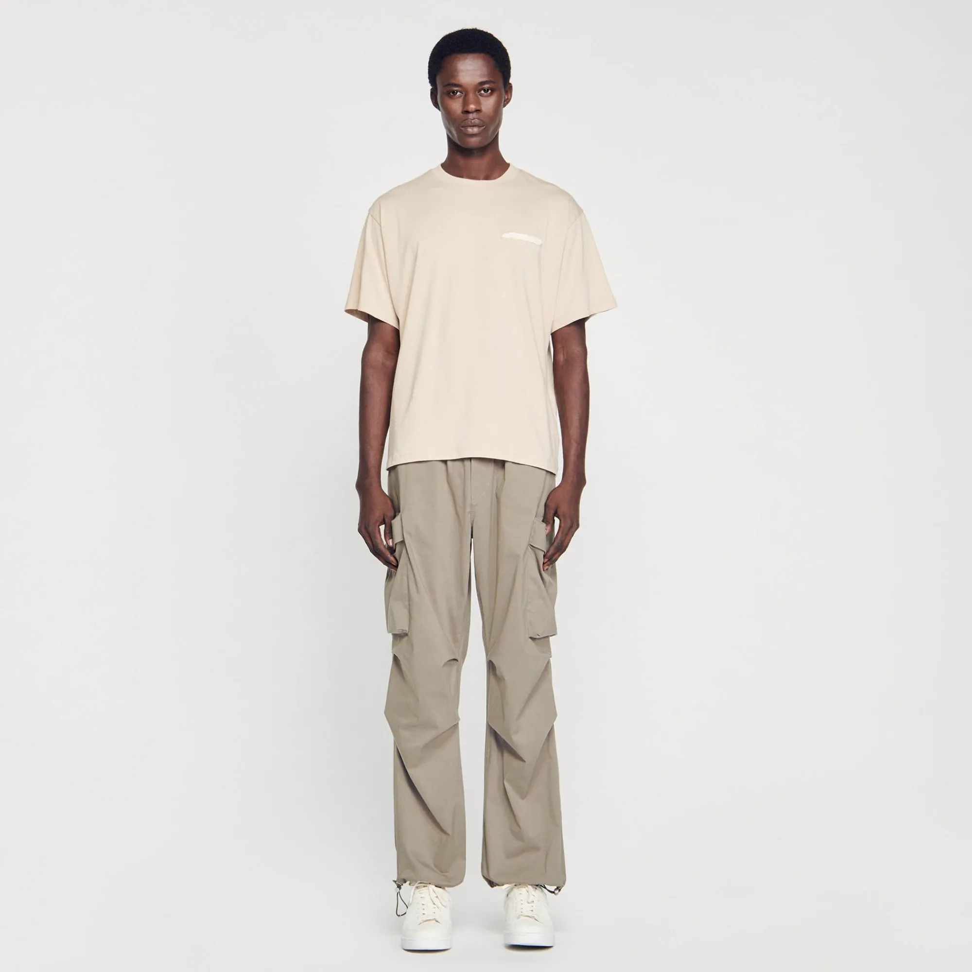 Homem Sandro Paris Camisa De Algodao