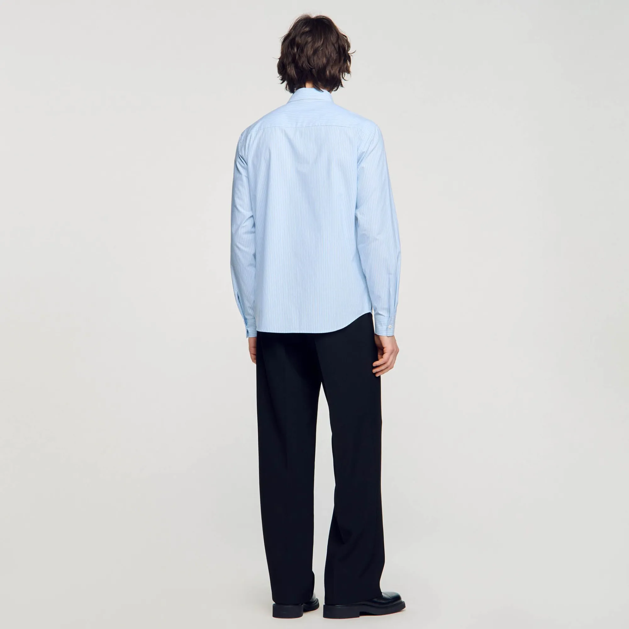 Homem Sandro Paris Camisa De Algodao