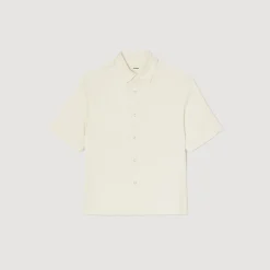 Homem Sandro Paris Camisa De Botao