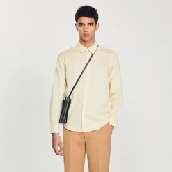 Homem Sandro Paris Camisa De Corte Classico