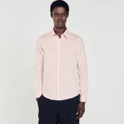 Homem Sandro Paris Camisa De Corte Classico