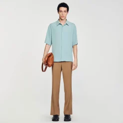 Homem Sandro Paris Camisa De Manga Curta