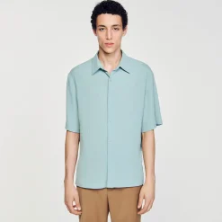 Homem Sandro Paris Camisa De Manga Curta