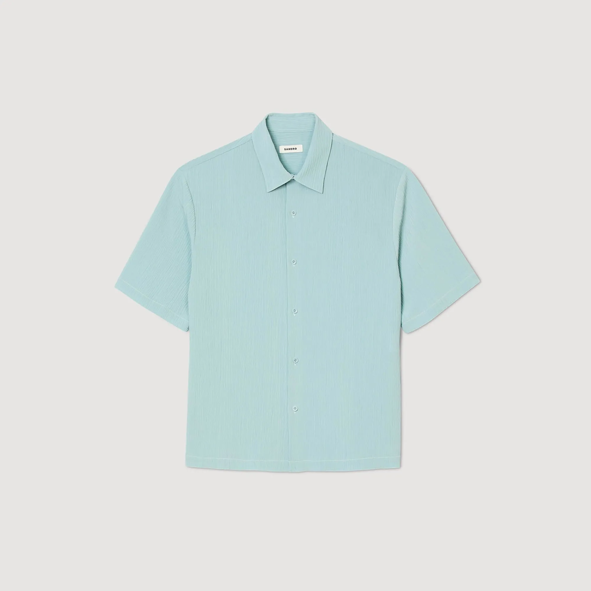 Homem Sandro Paris Camisa De Manga Curta