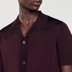 Homem Sandro Paris Camisa De Manga Curta