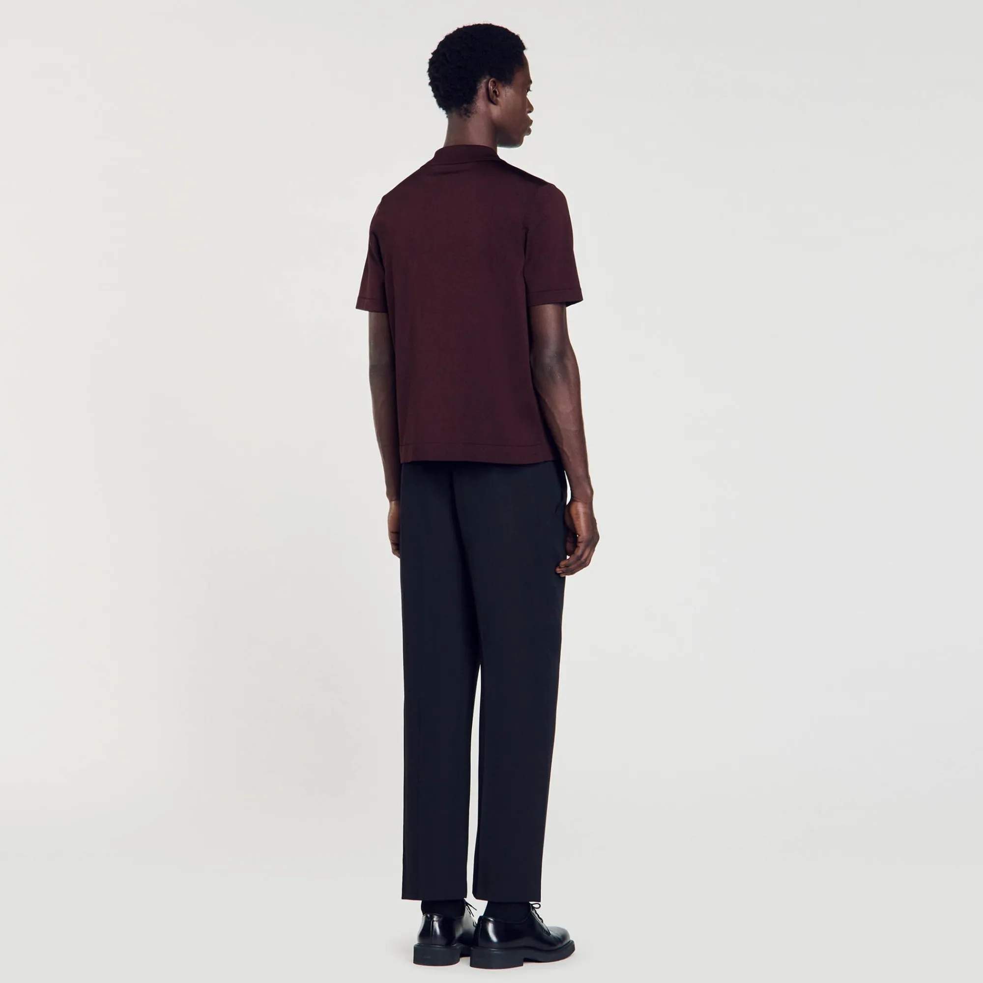 Homem Sandro Paris Camisa De Manga Curta