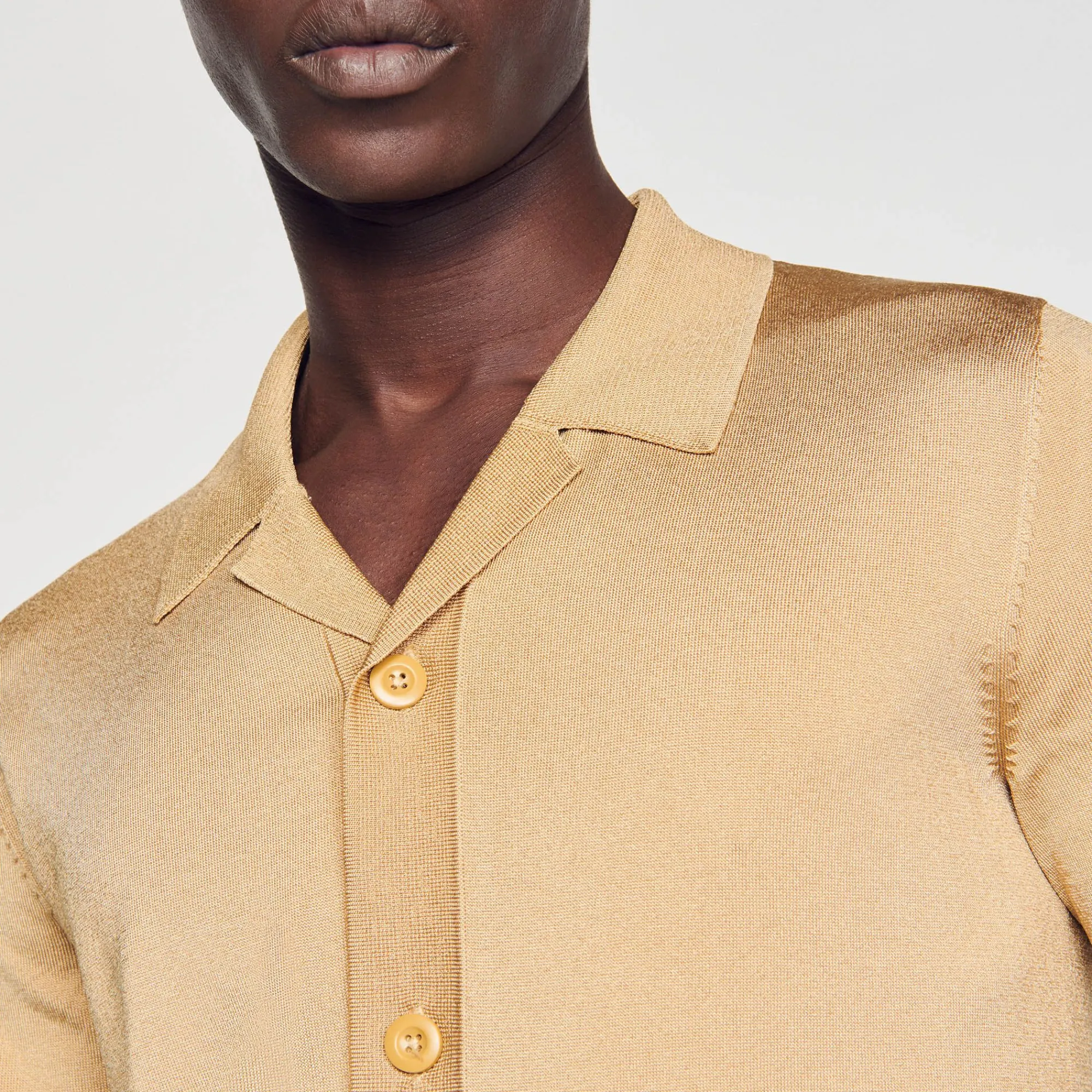 Homem Sandro Paris Camisa De Manga Curta