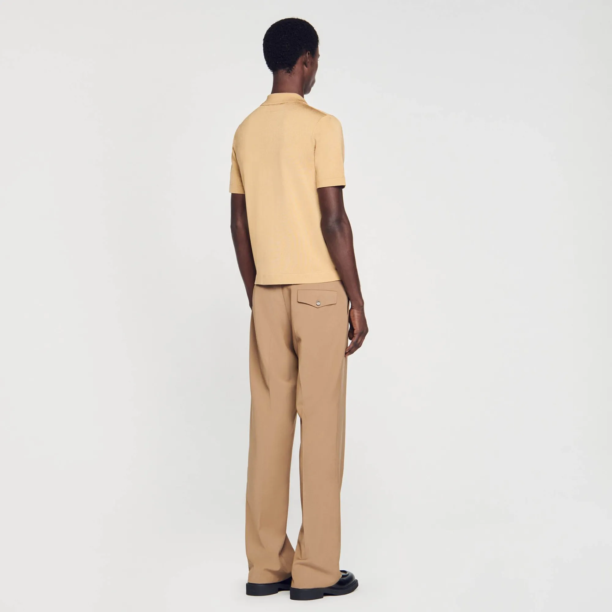 Homem Sandro Paris Camisa De Manga Curta