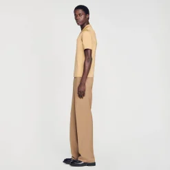 Homem Sandro Paris Camisa De Manga Curta